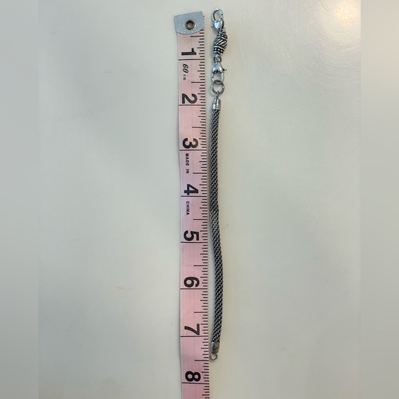 Brighton Silver Mesh Charm Bracelet - Picture 4 of 4